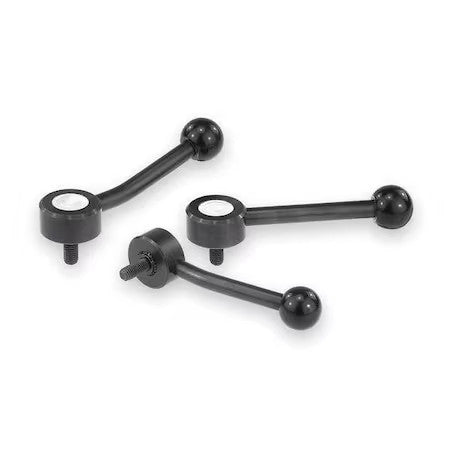 Kipp K0114.2A51x40 Tension Lever, 1/2-13 External Thread, 1.57"L, 0 Deg., Low