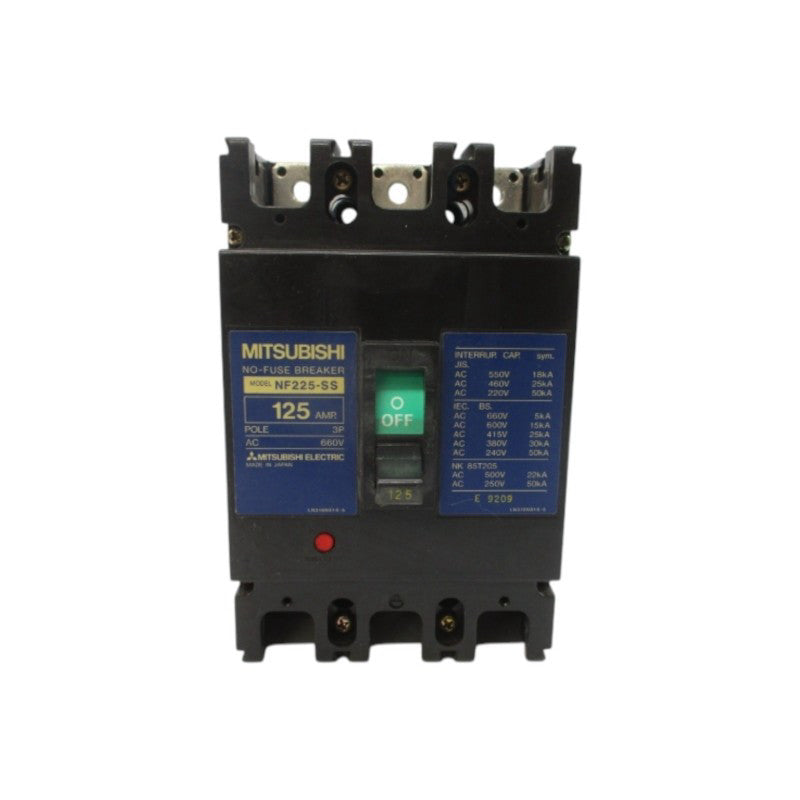 MITSUBISHI NF225-SS 660VAC 125A NSNP