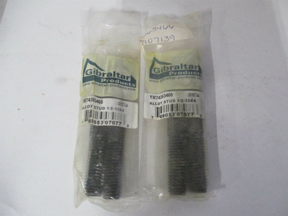 Gibralter (74363466) 1/2-13 4" OAL Alloy Equal Double Threaded Stud 2ct. - Qty 2