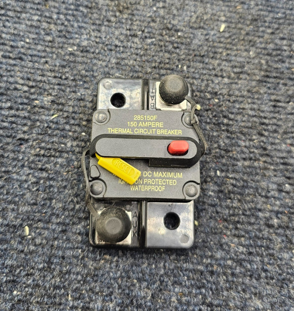 285150F Thermal Circuit Breaker 285 Series 150Amp Waterproof 48V DC