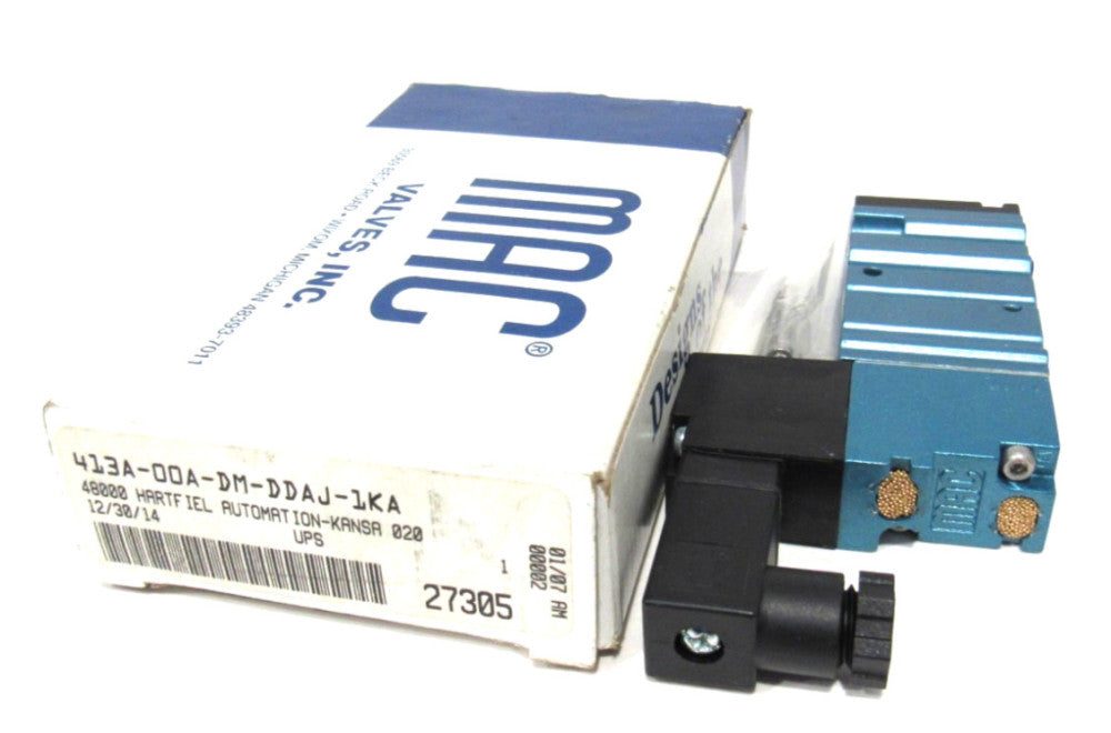 NEW MAC VALVES 413A-00A-DM-DDAJ-1KA SOLENOID VAVLE 413A00ADMDDAJ1KA
