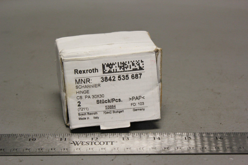 NEW REXROTH SCHARNIER HINGE 3842 535 687