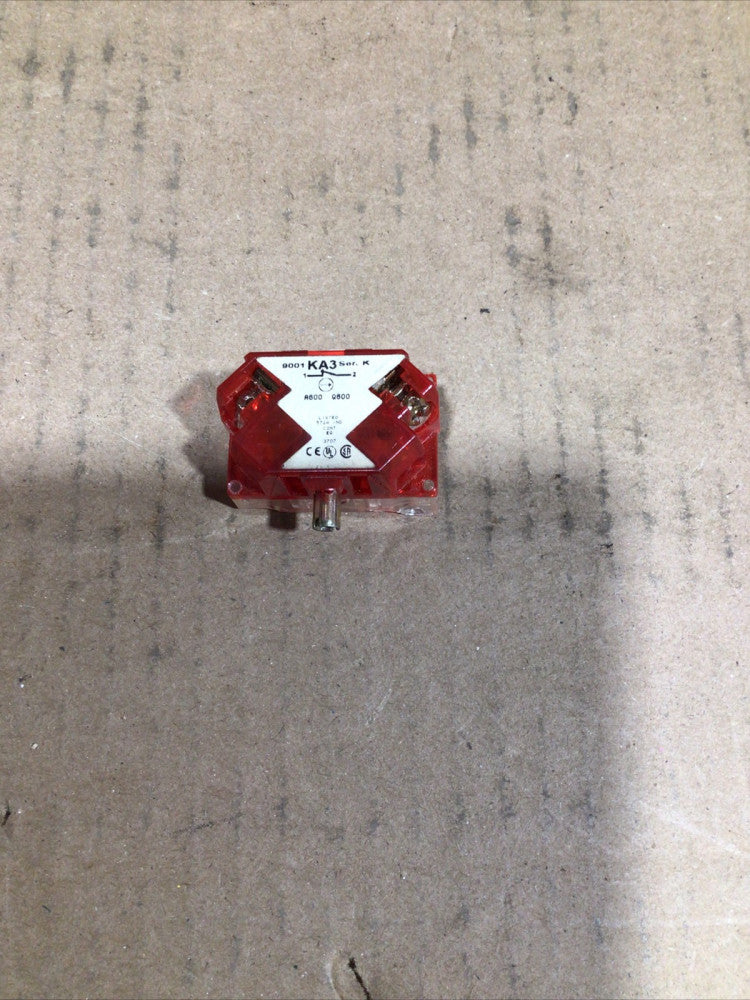 Schneider Electric 9001KA3 Finger Safe Contact Block 9001 KA3 88002