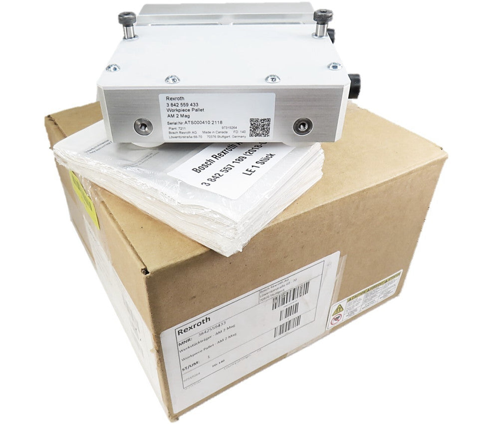 Rexroth 3 842 559 433 Workpiece Pallet AM 2 Mag 3842559433 NEW IN BOX