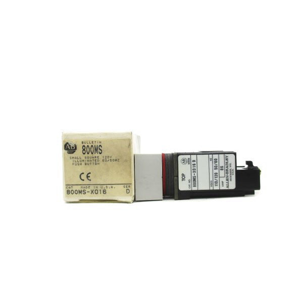 ALLEN BRADLEY 800MS-X016 SER. D 110/120V NSMP