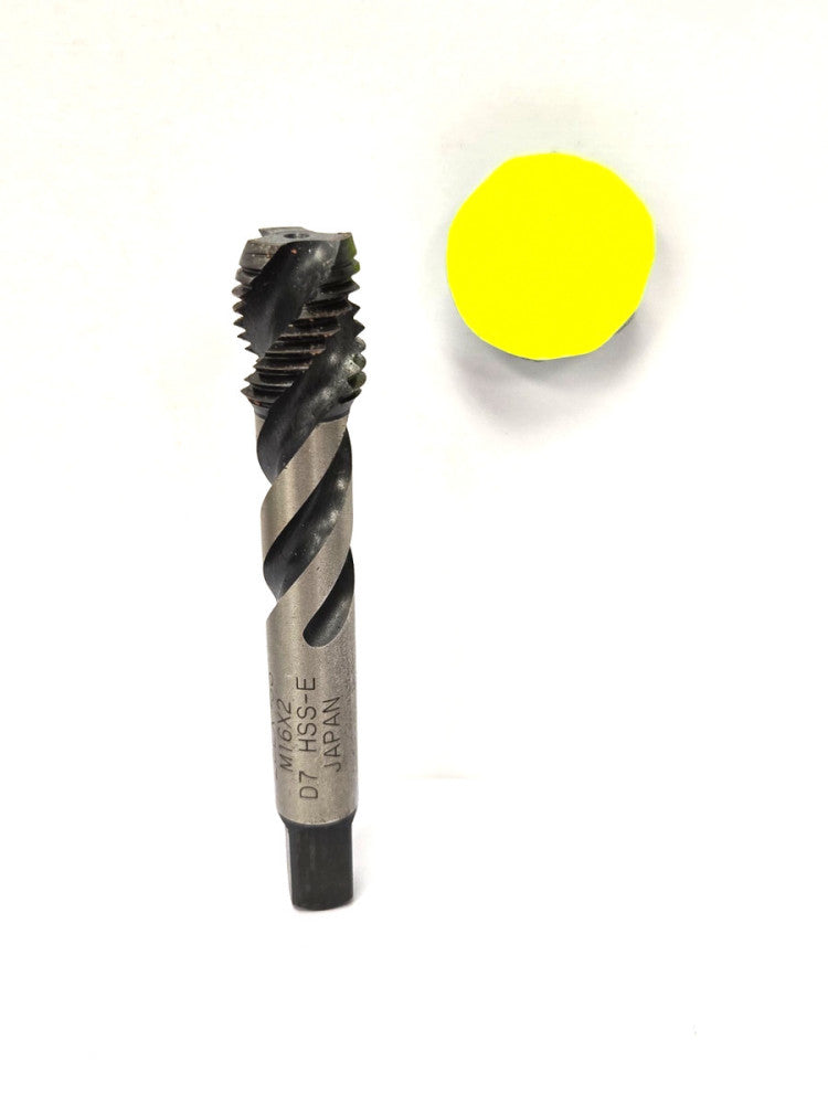 YMW SPIRAL FLUTE MODIFIED BOTTOMING CHAMFER TAP** ZELX SS*M16X2 D7 HSS-E