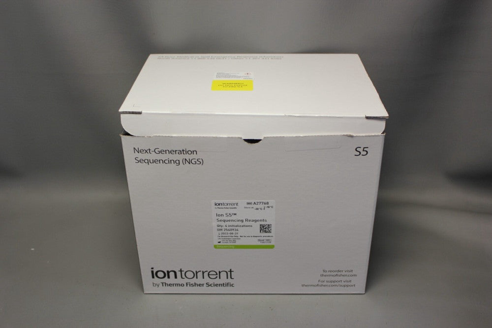 NEW THERMO/ION TORRENT ION S5 SEQUENCING REAGENTS A27768 EXP 2023-08-31
