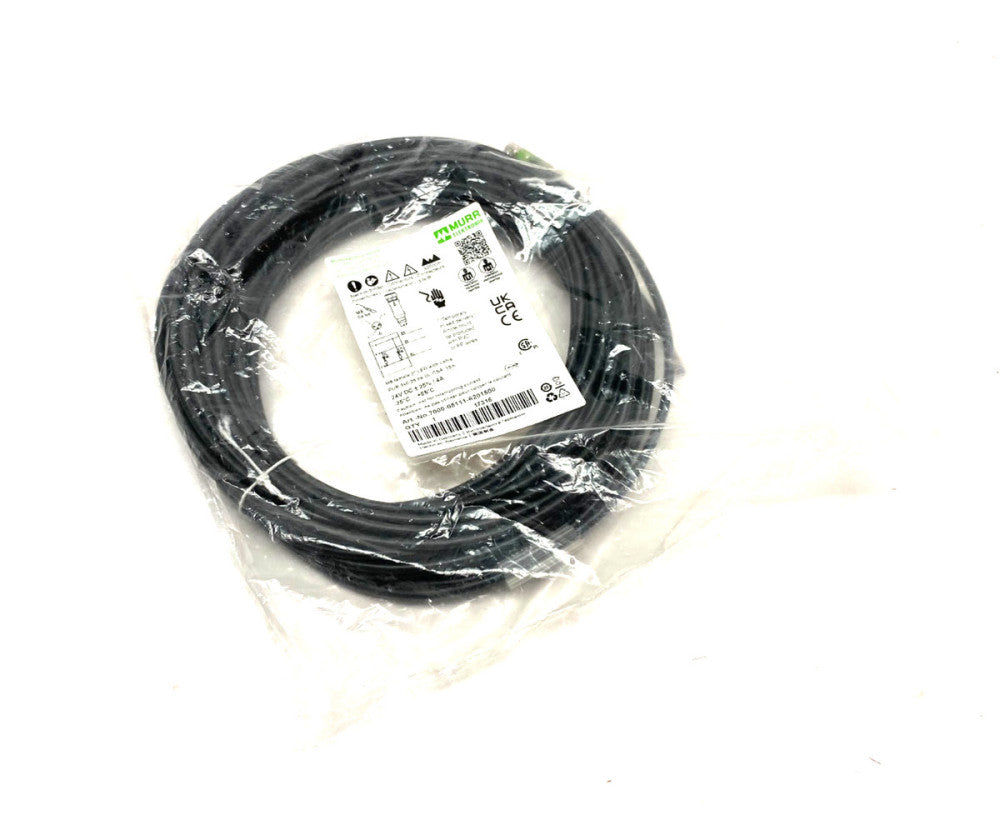 Murrelektronik 7000-08111-6201500 Single Ended M8 Female Cordset 0° A-cod. LED