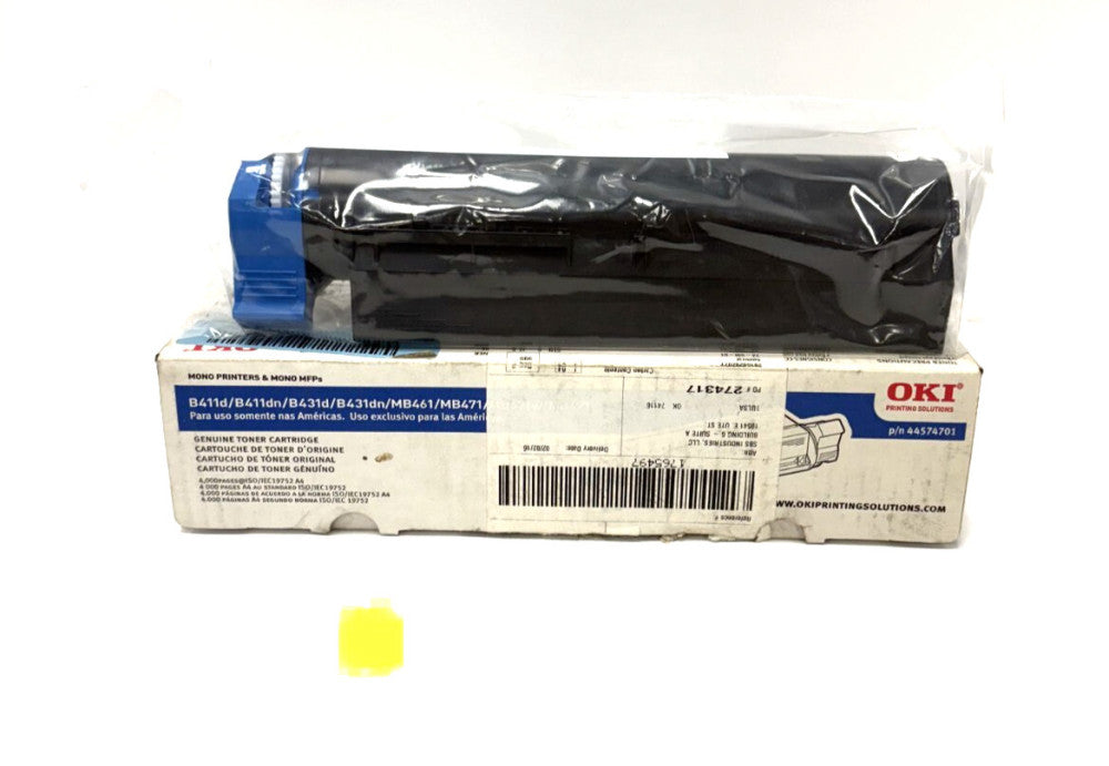 OKI PRINTING SOLUTUION GENUINE TONER CARTRIDGE PN 44574701