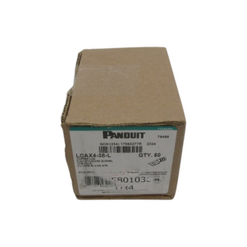 PANDUIT LCAX4-38-L (PKG OF 50) NSMP