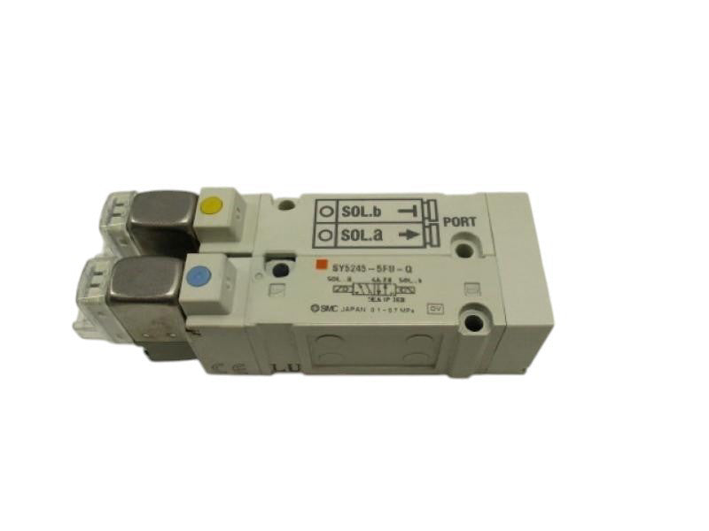 SMC SY5245-5FU-Q DUAL VALVE 24VDC NSNP