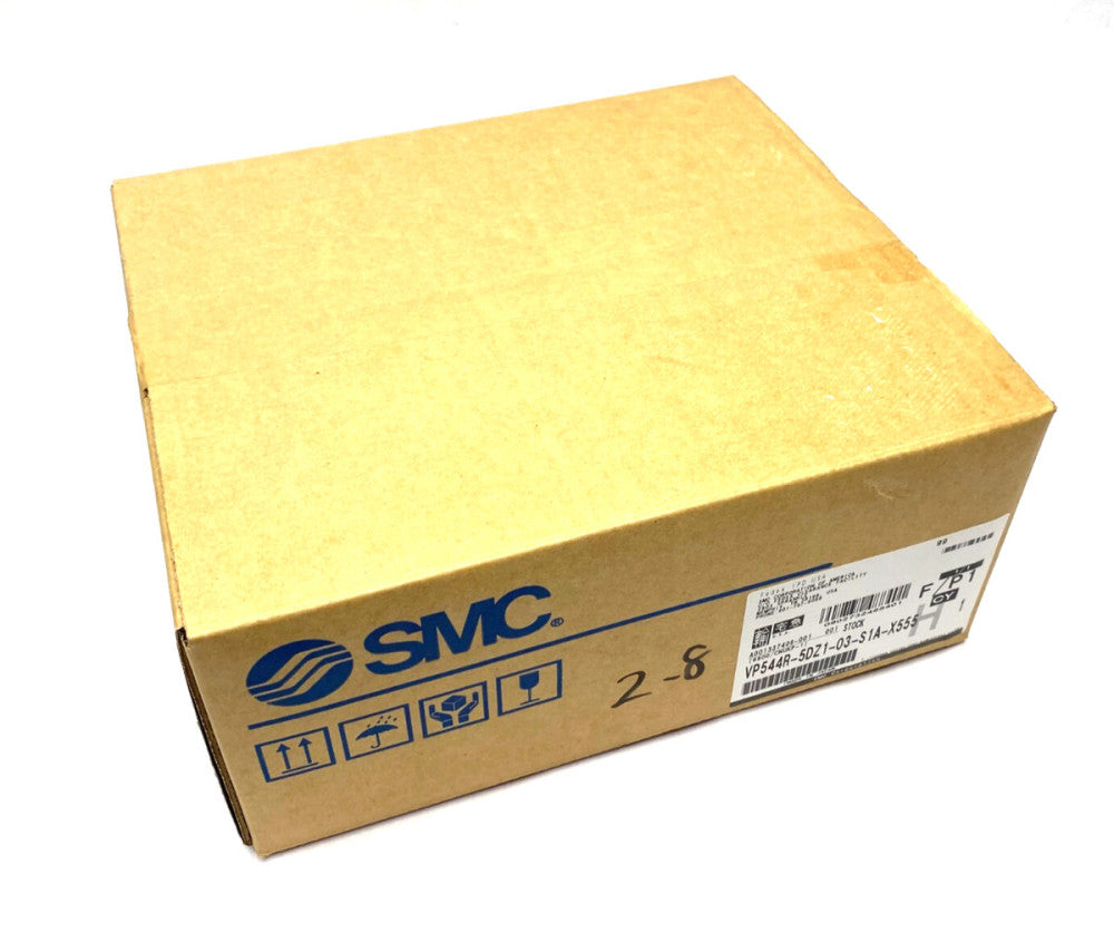 SMC VP544R-5DZ1-03-S1A-X555 Residual Pressure Release Valve 3-Port 3/8" NPT