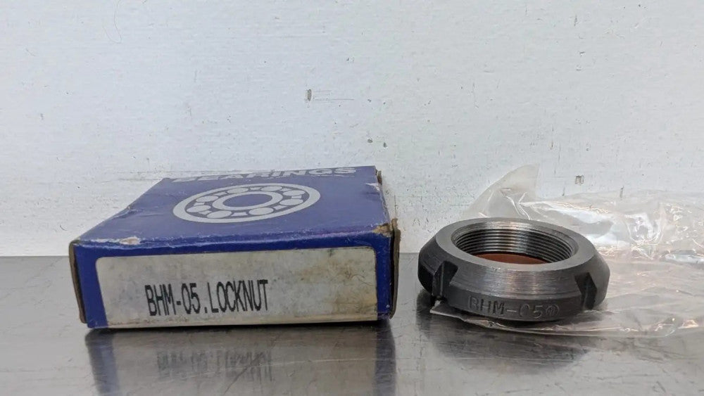 Whittet-Higgins BHM-05.LOCKNUT Bearhug Locknut .969-32 Thread ID 1.2810" Face Di
