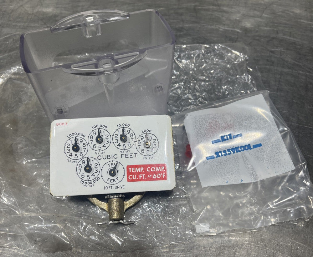 American Gas Meter Temp. Comp Cu.Ft At 60 Degrees F Module Nos Surplus