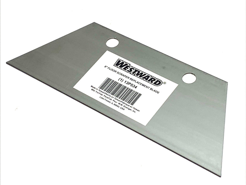 Westward 13P534 Replacement Scraper Blade 8″ High Carbon Steel