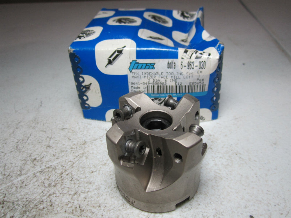 TMX (6-963-030) SEH-D3.00-1.00-5-4 3in 45° HSS Arbor Mounted Face Mill