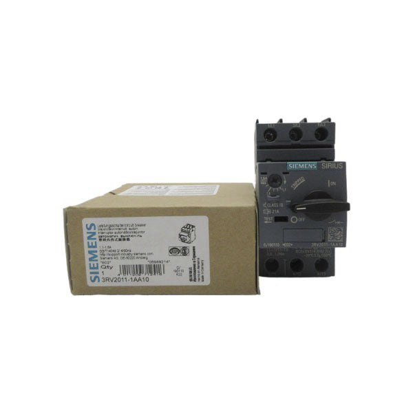 SIEMENS 3RV2011-1AA10 1.1-1.6A NSMP