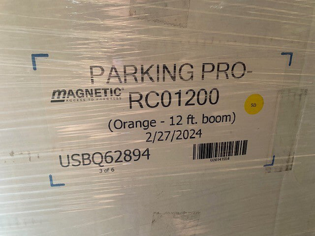Magnetic Parking Barrier Gate Opener With MicroDrive ** BOOM NOT INCLUDED**