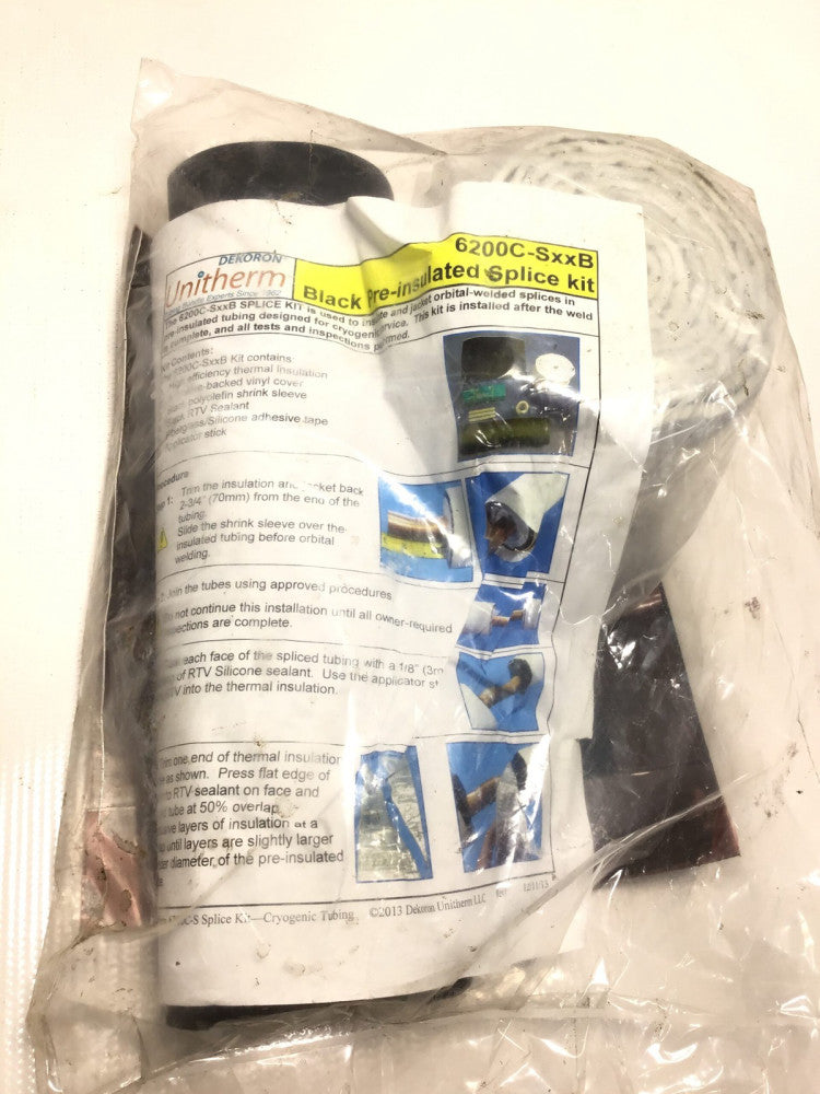 Dekoron Unitherm 6200C-SxxB Black Pre-Insulated Splice Kit