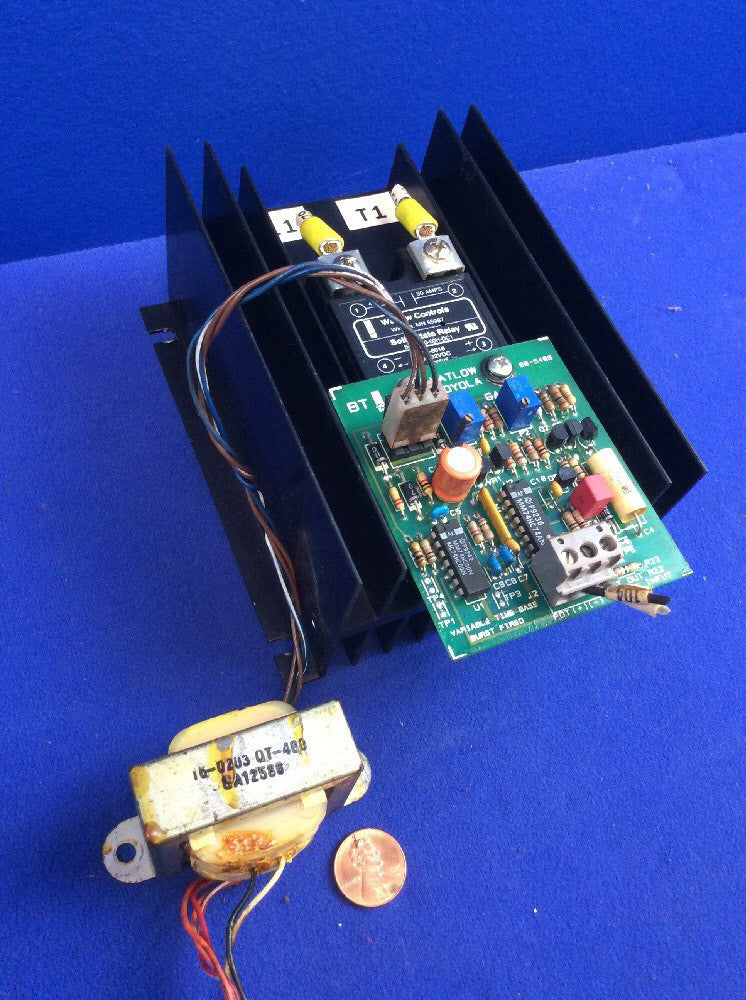 WATLOW LOYOLA VPAC V01/480/40 POWER CONTROL 40A/480V/1P SOLID STATE RELAY + XFMR