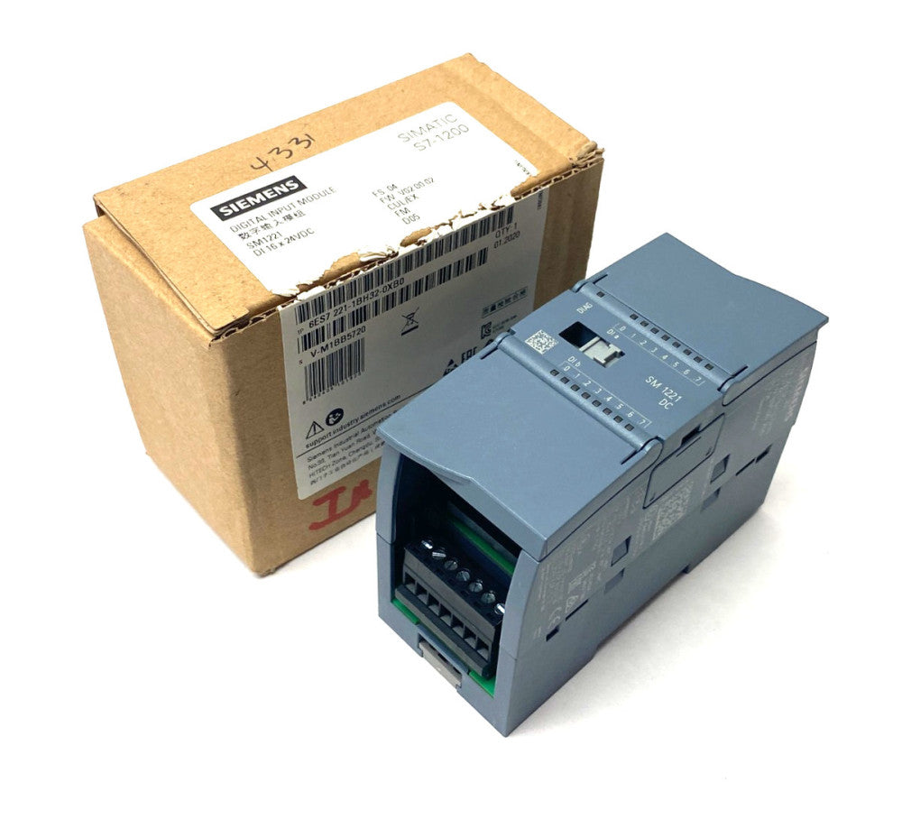 Siemens 6ES7 221-1BH32-0XB0 SIMATIC S7-1200 Digital Input Module DI 16x24VDC