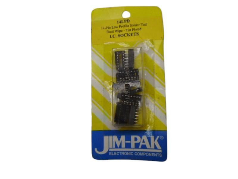 JIM-PAK 14LPD SOCKETS NSMP