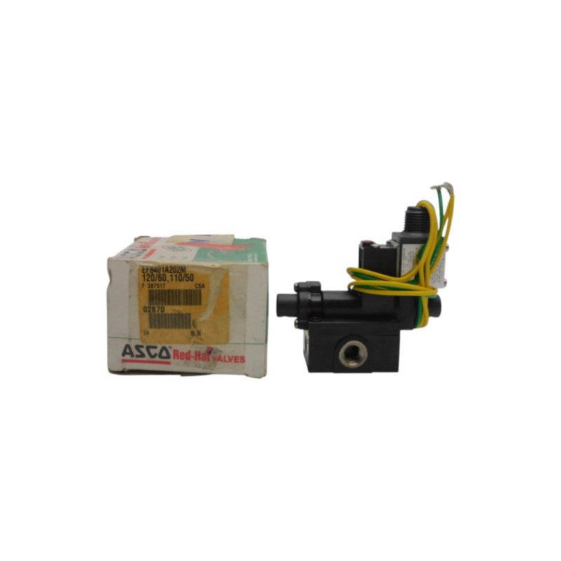 ASCO EF8401A202M 110/120V 20-150PSI 1/4" NSMP