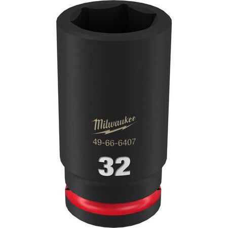 Milwaukee Tool 49-66-6407 32Mm Shockwave Impact Duty 3/4 In. Drive Deep Well 6