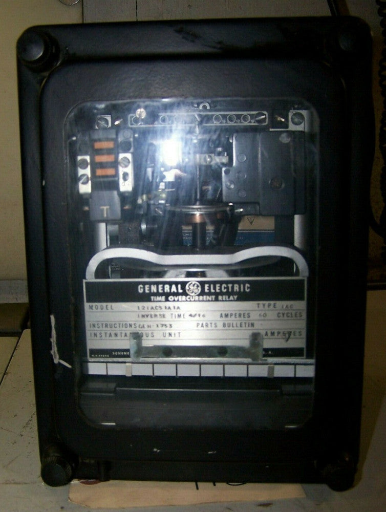 GE TIME OVERCURRENT RELAY INVERSE TIME 4/16A 60 CYCLES 12IAC51A1A
