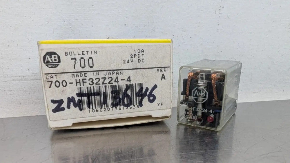 Allen-Bradley 700-HF32Z24-4 Relay Ser A 24VDC Coil 24VDC 10A