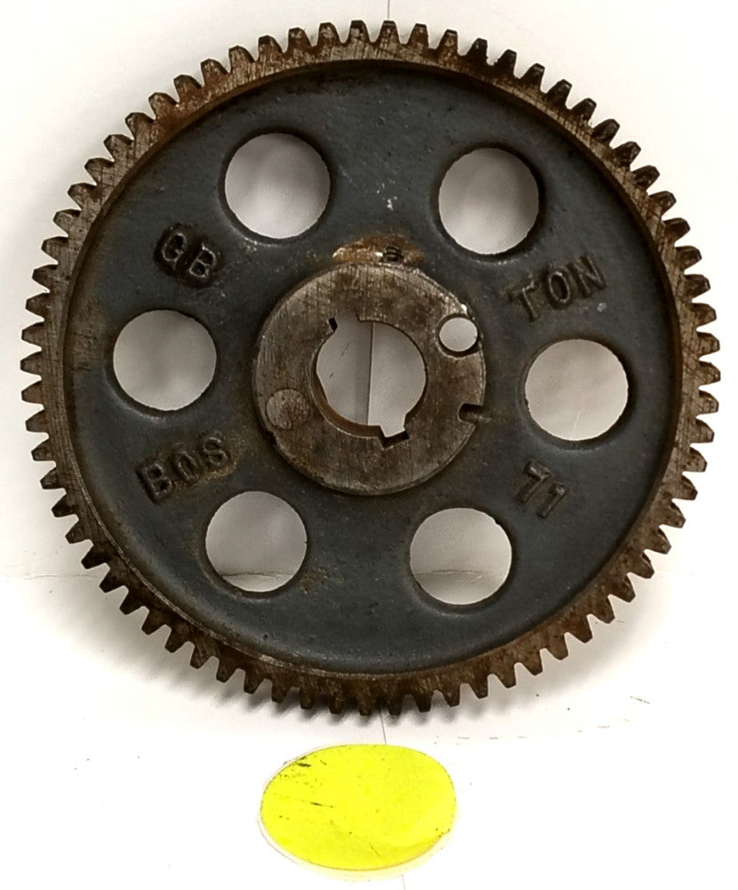 BOSTON GEAR 71 TOOTH SPEED GEAR 4-1/2" OAD QB71 STEEL MATERIAL
