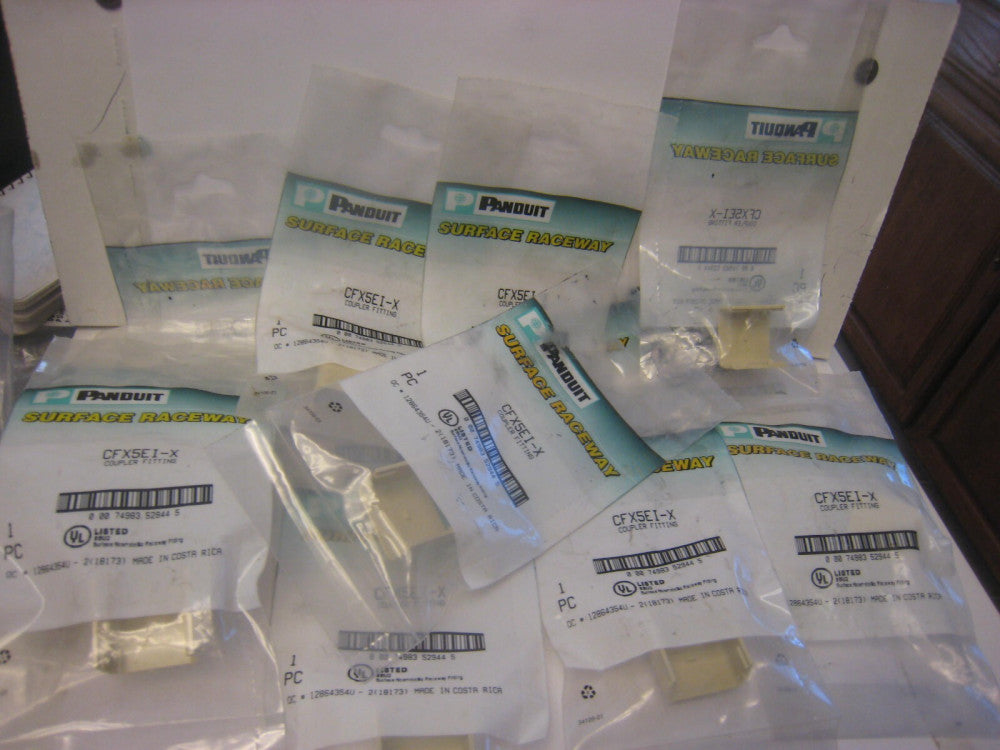 Qty 13 - Panduit CFX5EI-X Coupler Fittings