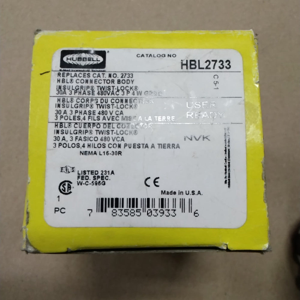 Hubbell HBL2733 ***SEE PHOTOS***  Z50