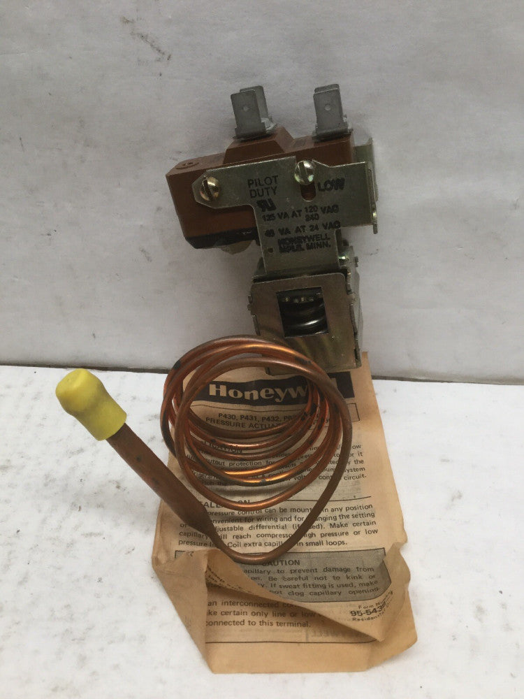 Honeywell P431A 2179 Low Pressure Cutoff, 36” Capillary
