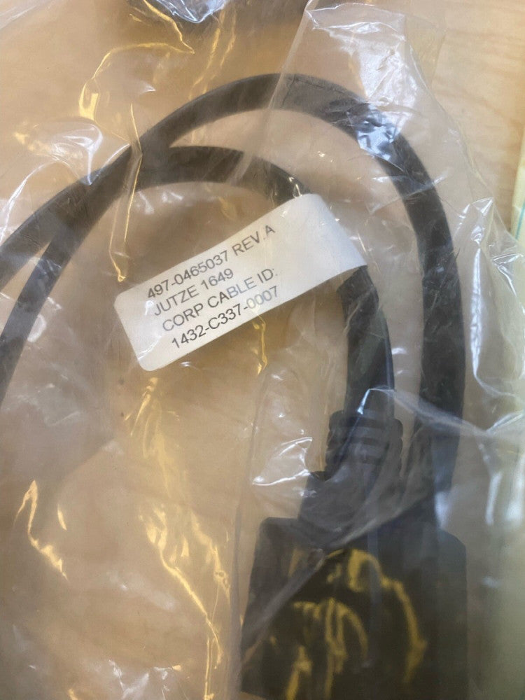 NCR 497-0465037 1432-C337-0007 RJ50 10-pin RS-232 to DB9 Serial Cable Adapter