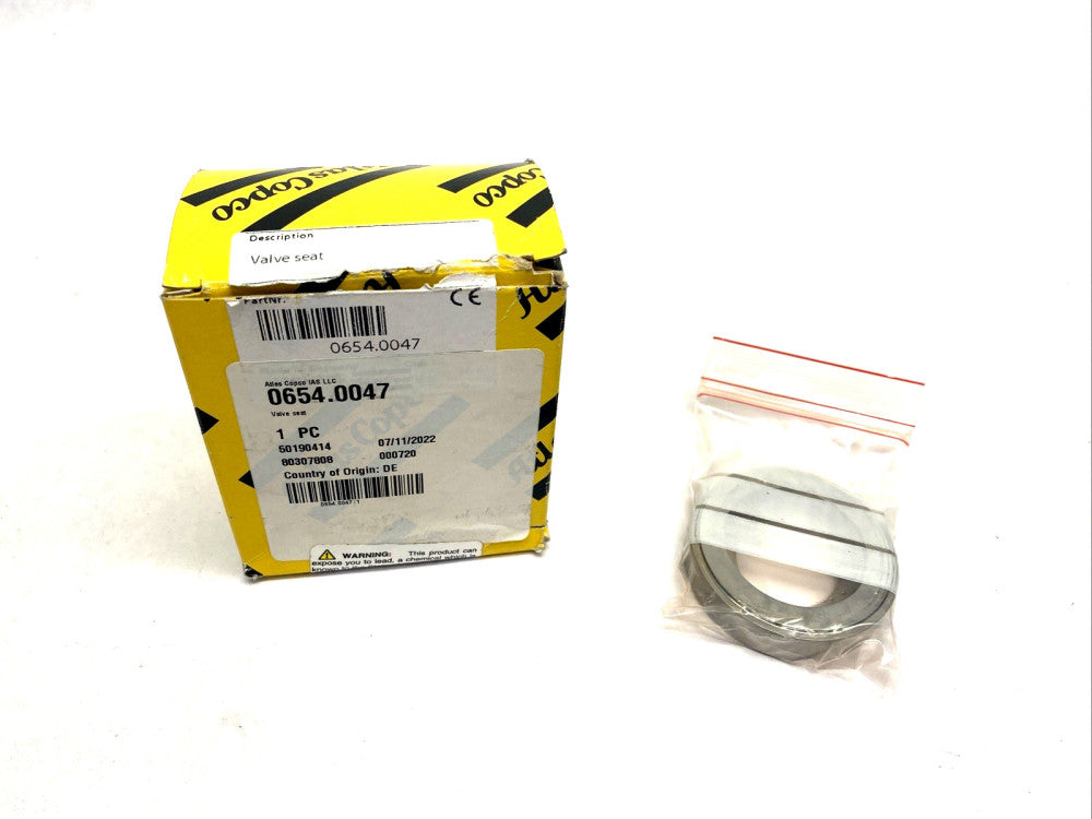 Atlas Copco IAS 0654.0047 Valve Seat 50190414 654.0047