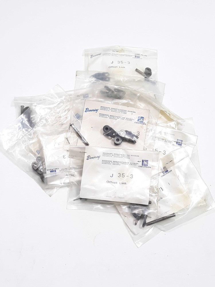 Browning J 35-3 Triplex Roller Chain Offset Link Lot of 16