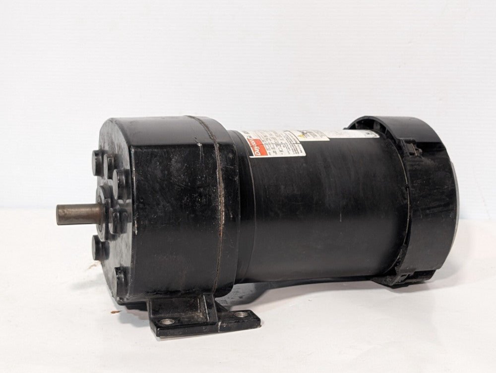DAYTON 6K351A AC Gearmotor 142.9:1 ratio, 1/4HP 115V 12RPM, 992 in-lbs as shown