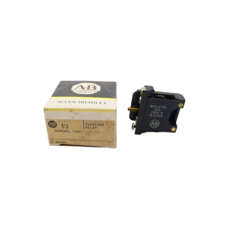 ALLEN BRADLEY X-36444 (BK/YL) NSMP
