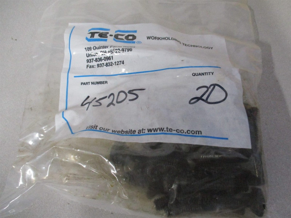 TE-CO (45205) 3/8-16 Carbon Steel Black Oxide Tugger T-Bolt - Lot of 20