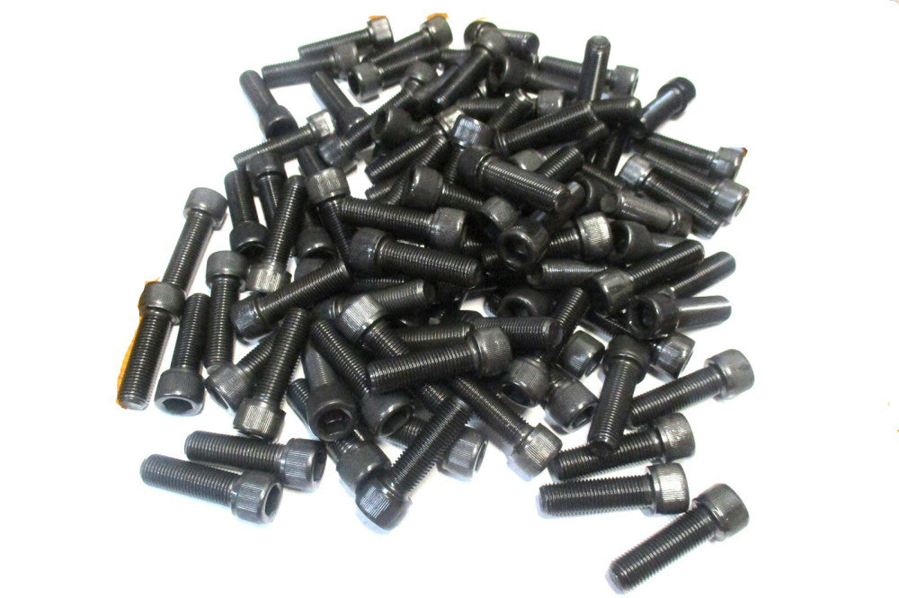 Brighton (011293) 3/8-24 UNF 1-1/4" OAL 5/16" Hex Socket Cap Screw - Lot of 100