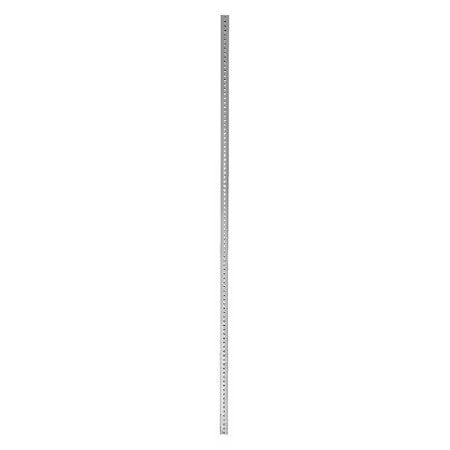 Brady 78998 Sign Post, Square, ,Galvanized Steel Silver, Zinc/Clear Acrylic