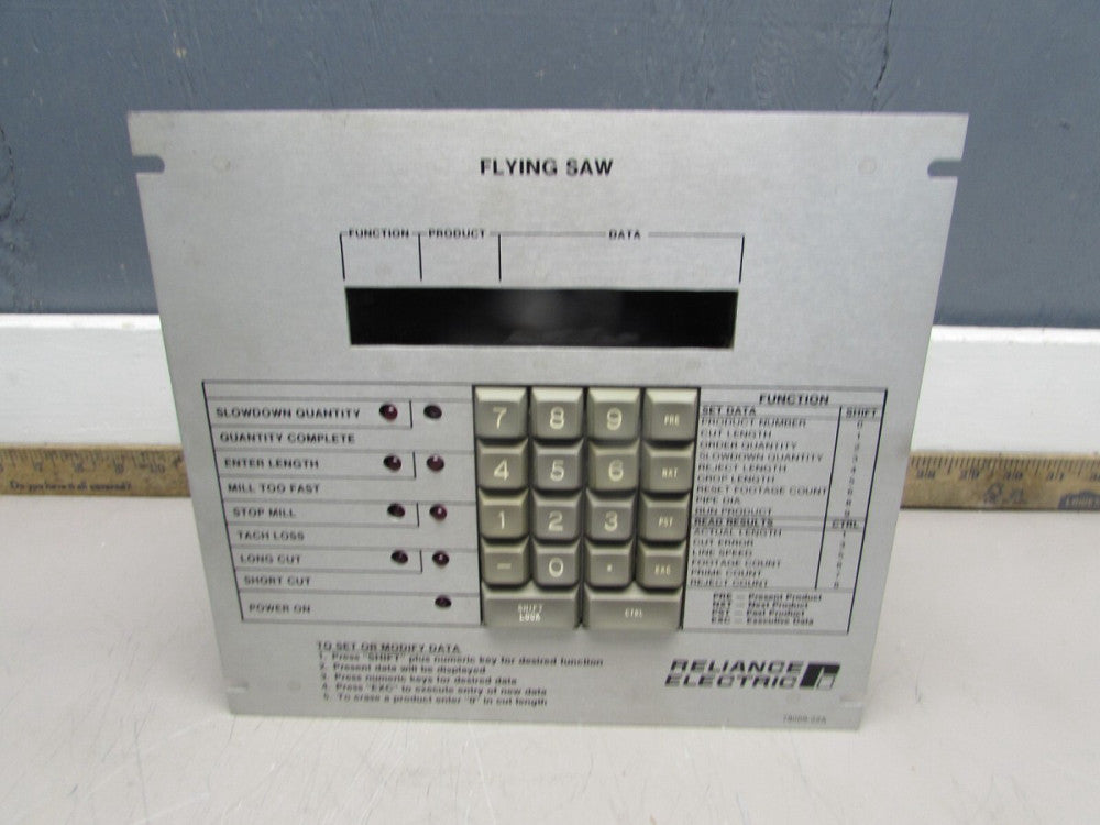 RELIANCE ELECTRIC FLYING SAW CONTROLLER , 78009-22A, N/NIB! MAKE OFFER!