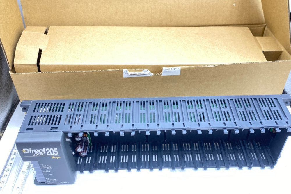 Automation Direct Direct Logic 205 Koyo I/O Base 9 Slot Rack D2-09B-1 NIB