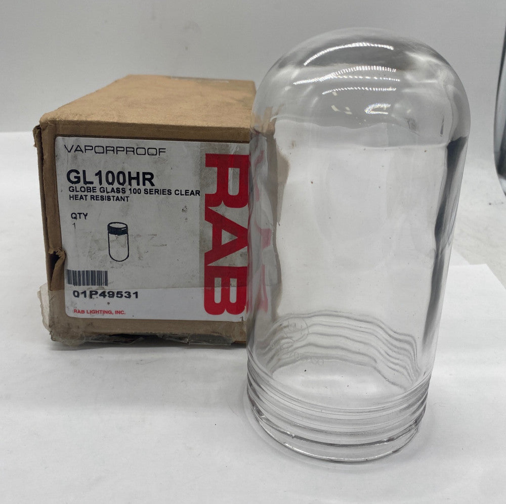 NEW RAB Lighting GL100HR Globe Glass 100 Series 