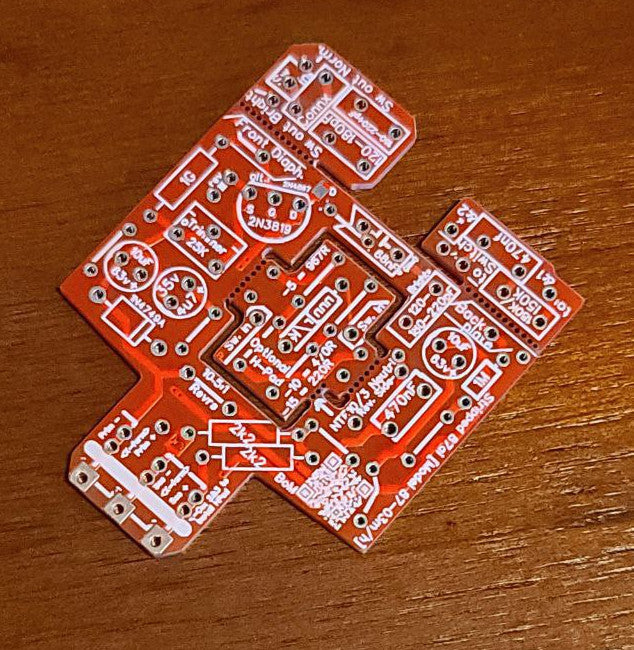 Simplified Neumann U87 style PCB board for building u87 into a TLM-103 type body