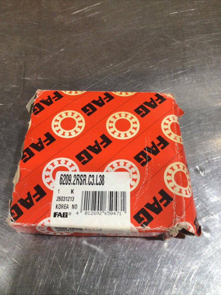 FAG 6209 2RSR C3 L38 Deep Groove Bearing
