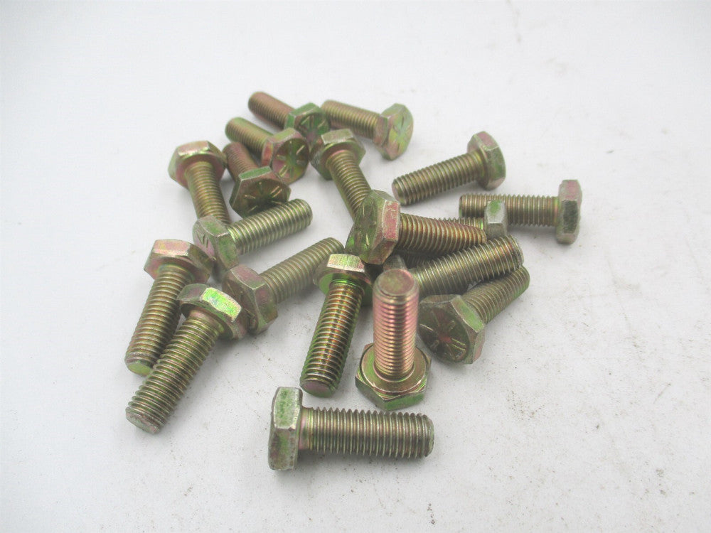 (39302) 1/4-28 x3/4 Grade 8 Steel Fully Threaded Hex Head Cap Screw - Pack of 20