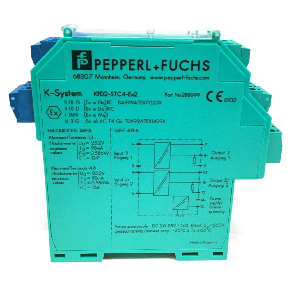 New In Box PEPPERL +FUCHS KFD2-STC4-EX2 SMART Transmitter Power Supply