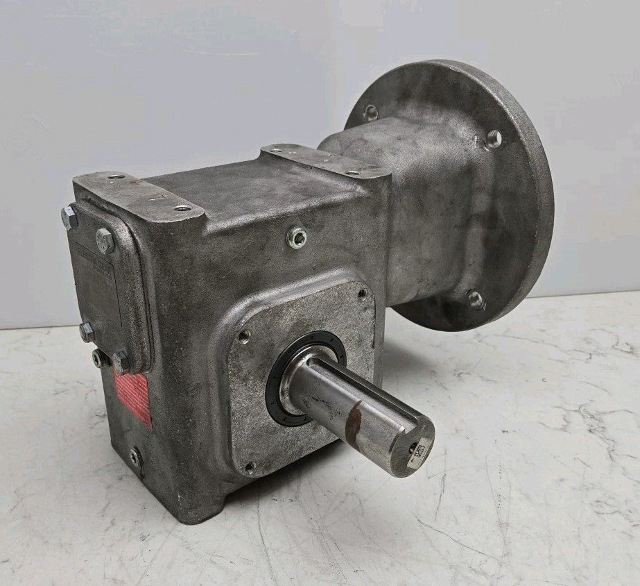 Electra Gear EL8265461.00 Aluminum Right Angle Gear Reducer 10:1 Ratio Used